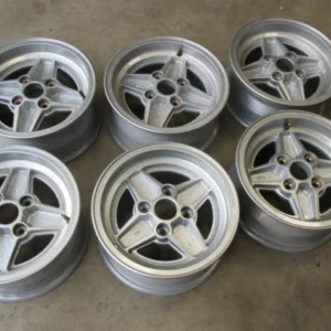 MK2 ESCORT RS ALLOYS, 6J X 13, SET OF 6, GROUP 1 INSERTS